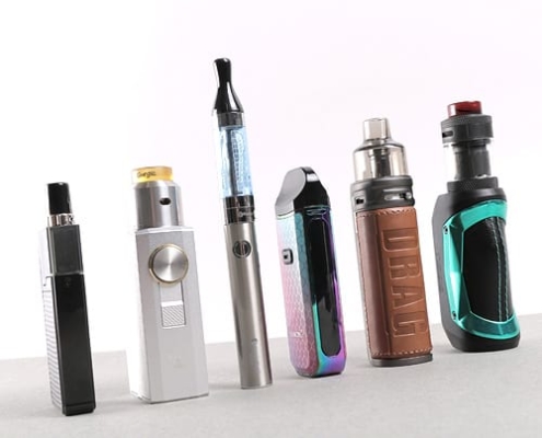 Vente de produits de vapotage